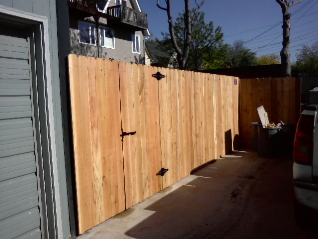 New Fence Gate - Denver