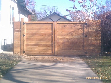 New Fence And Gate