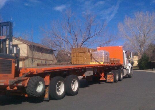 Fence material delivery - Littleton