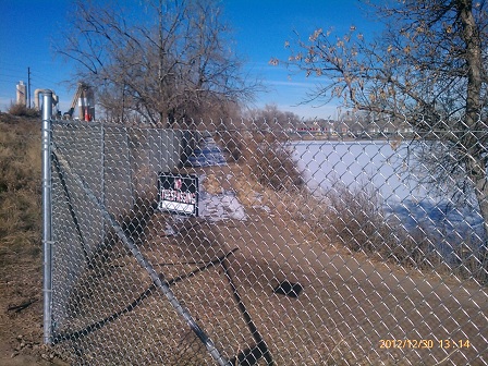 Industrial chainlink Fence - Denver